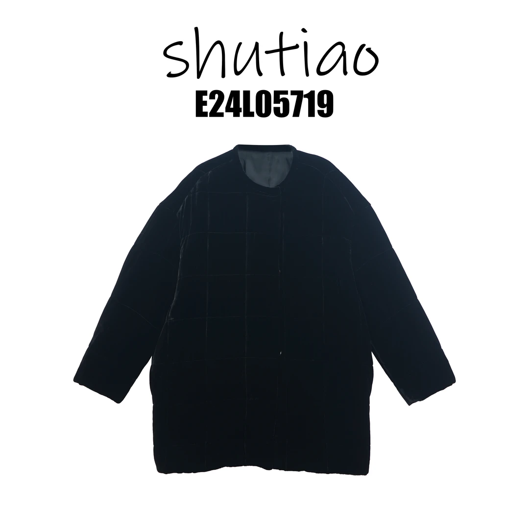 【SHUTIAO】2024秋冬：新款小众设计款外套E24L05719