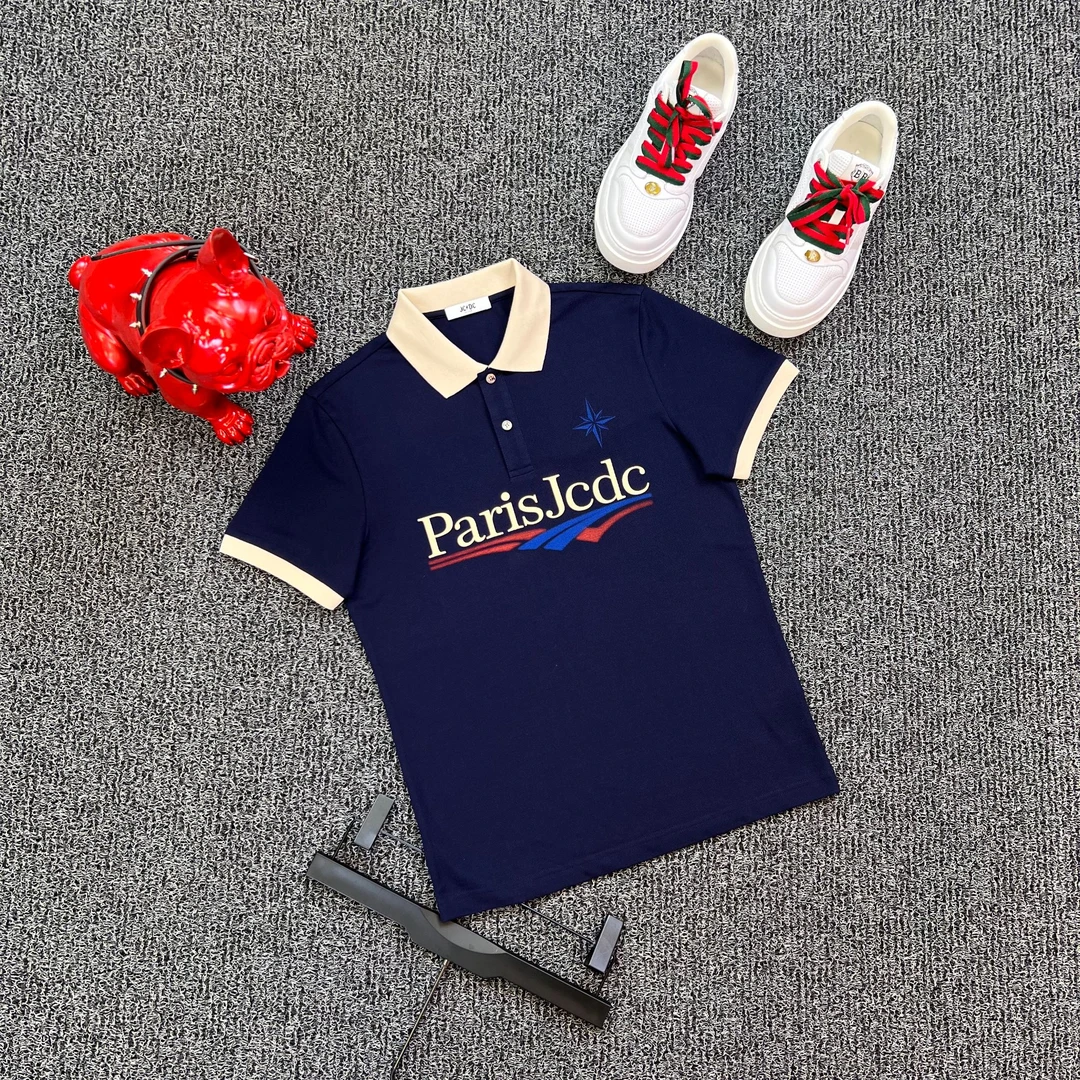 意大利JCDC2025潮品轻奢高端气质百搭休闲经典男士Polo衫P004