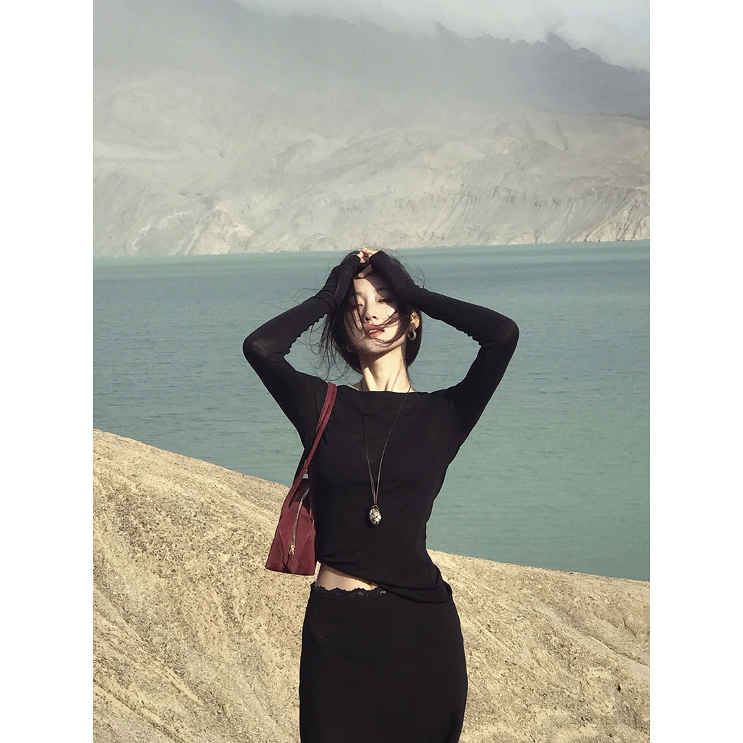 小番茄定制 FORNI 原生肌 销量王100极细美丽诺羊毛打底T恤