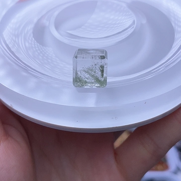 水晶天然水晶定制打孔不退换未镶嵌