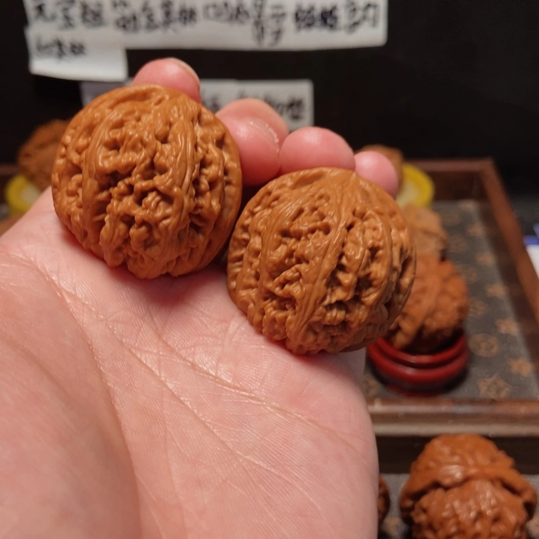 吊坠文玩核桃粗筋39尺237