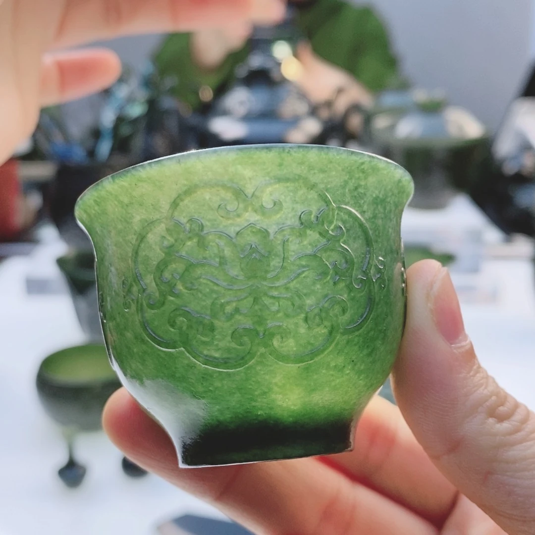 和田玉（青玉）把件未镶嵌