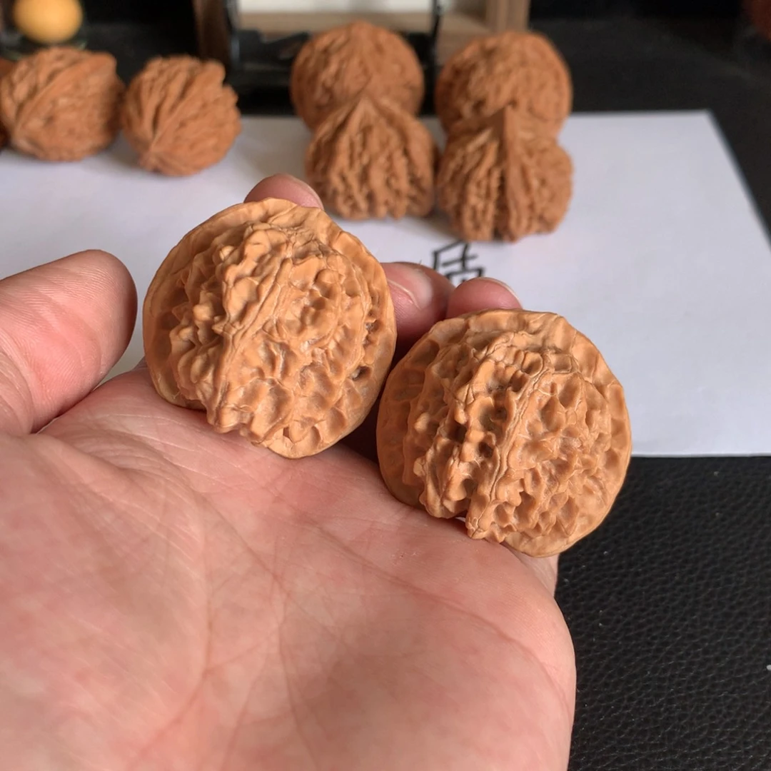 文玩核桃把件秋*苹果园38