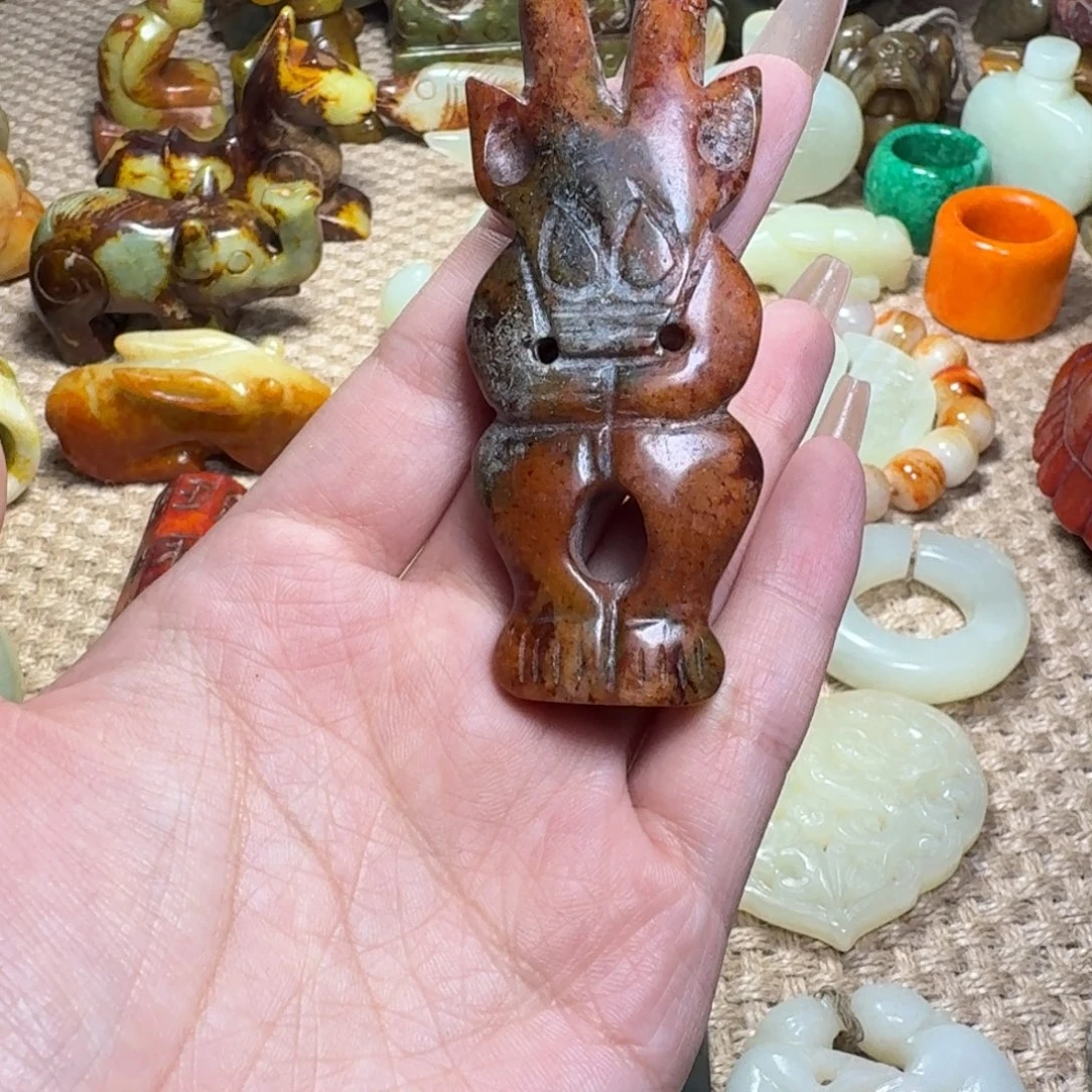 白玉菩提吊坠挂件