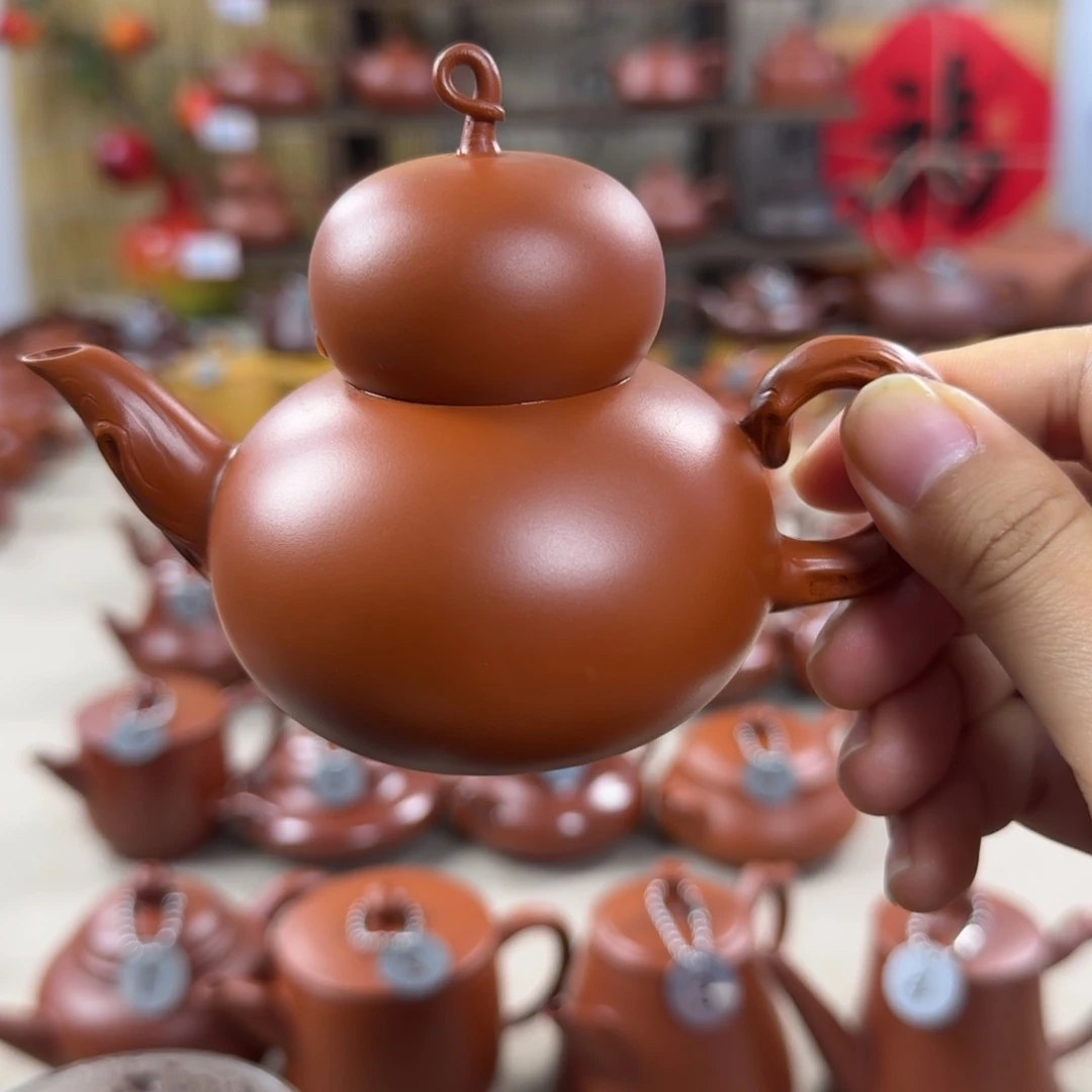 紫砂茶壶树藤葫芦壶蔡老师