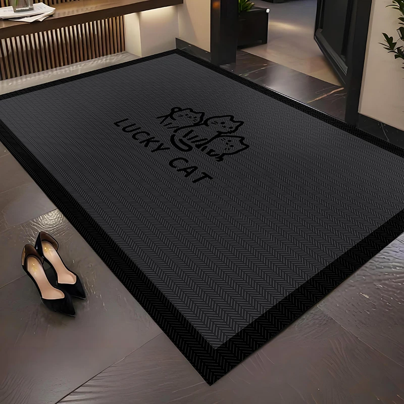 入户门地垫家用门口耐脏除尘地毯玄关进门室内外加厚耐磨脚垫定制