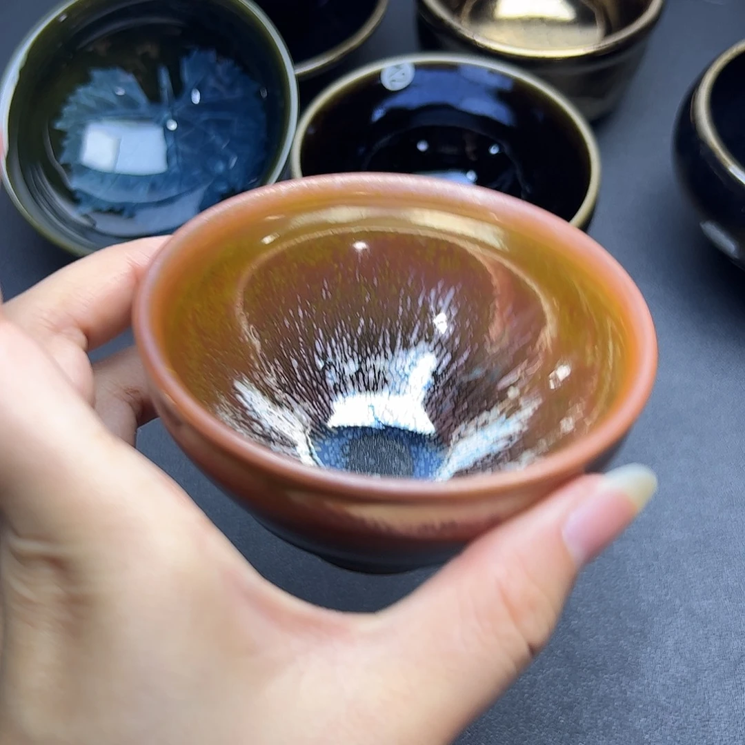 茶盏建窑建盏主人杯