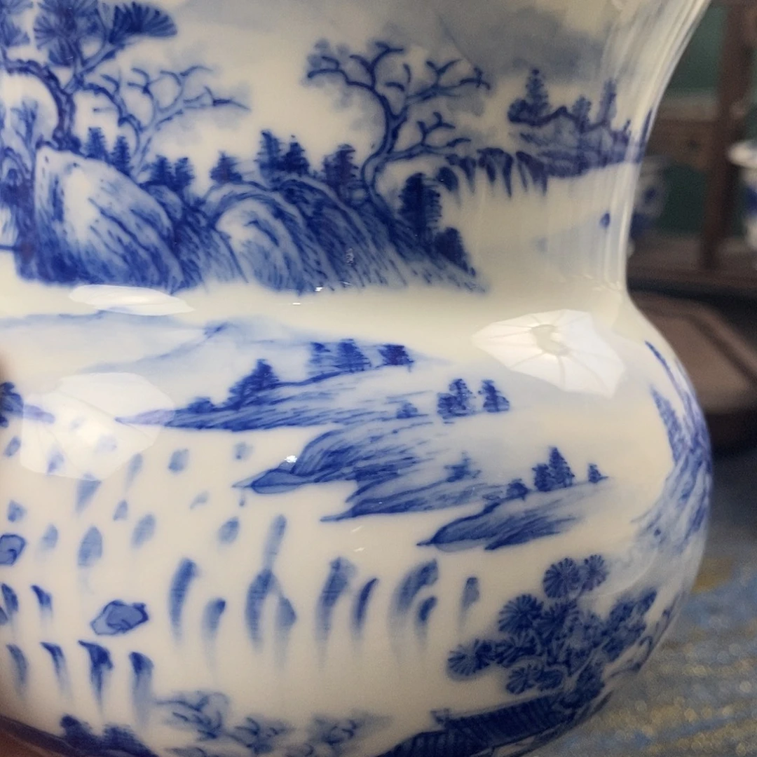 瓷片景德镇手绘青花茶器382