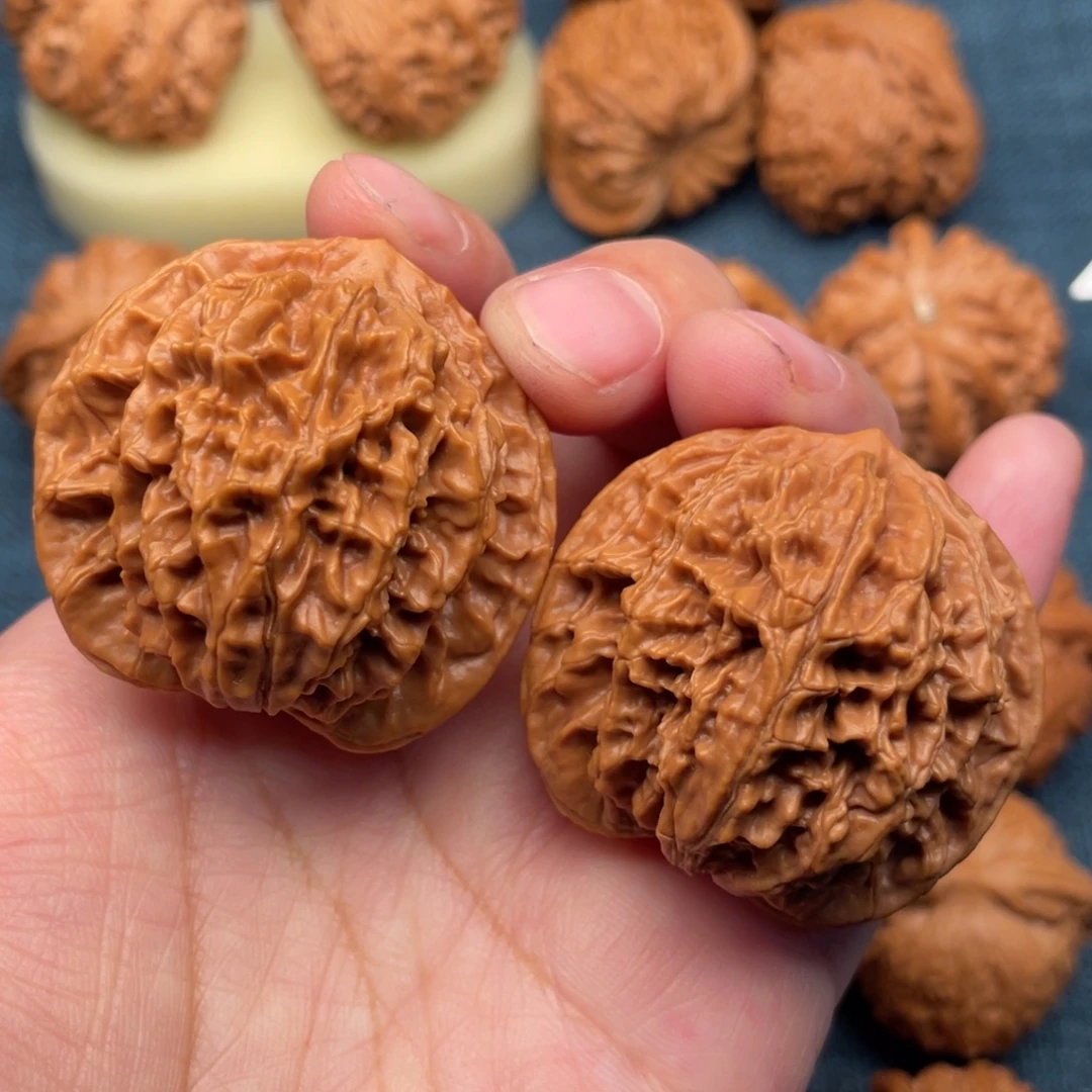 把件文玩核桃42精品盘龙纹全品老款