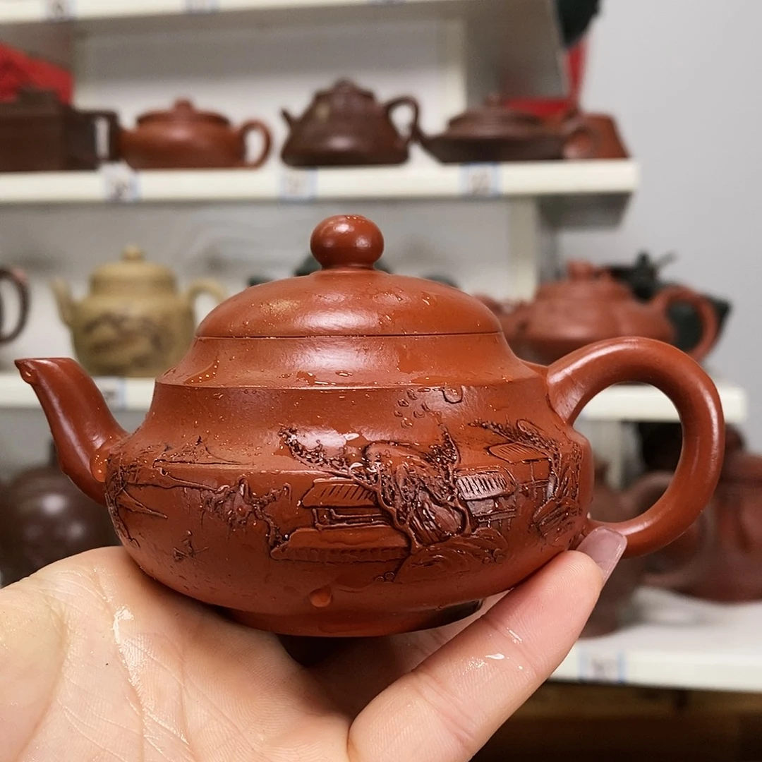 紫砂茶壶全手工制作