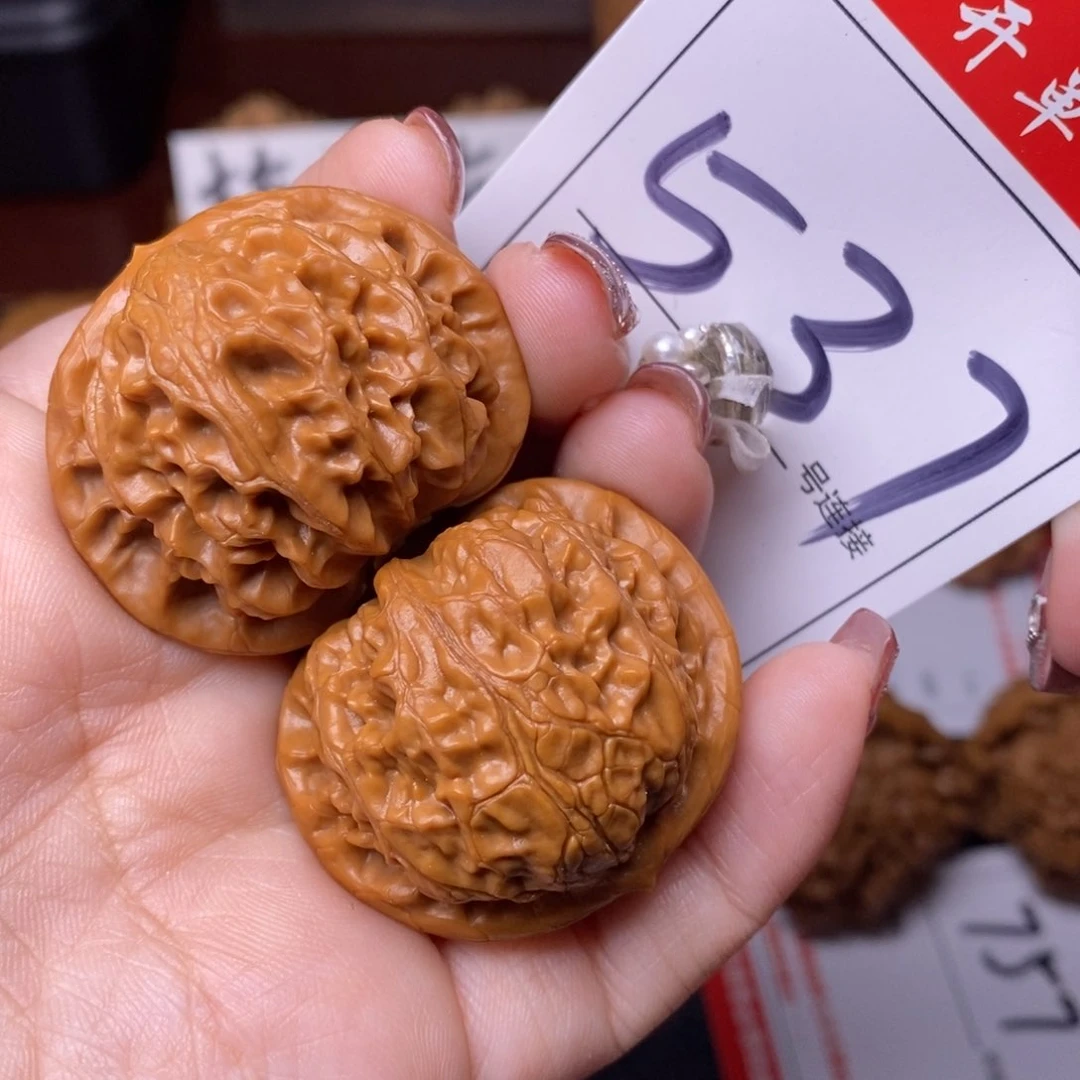 文玩核桃把件537宫灯3.9