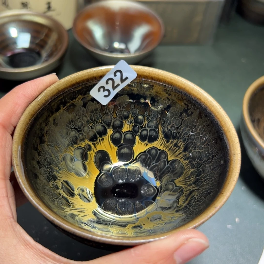 茶盏枫**秋全手工原矿原釉建盏