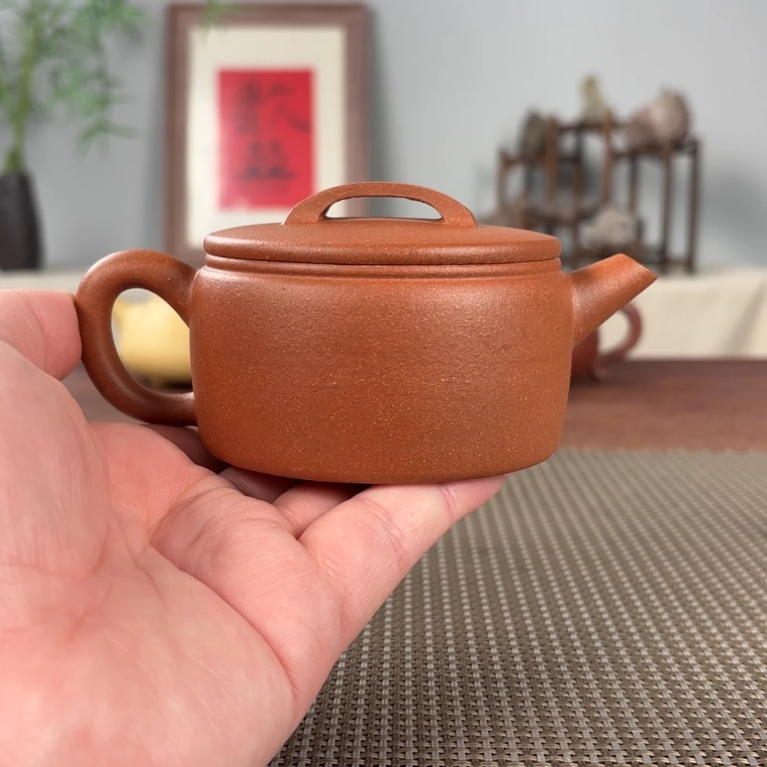 紫砂茶壶黄龙山原矿紫砂壶