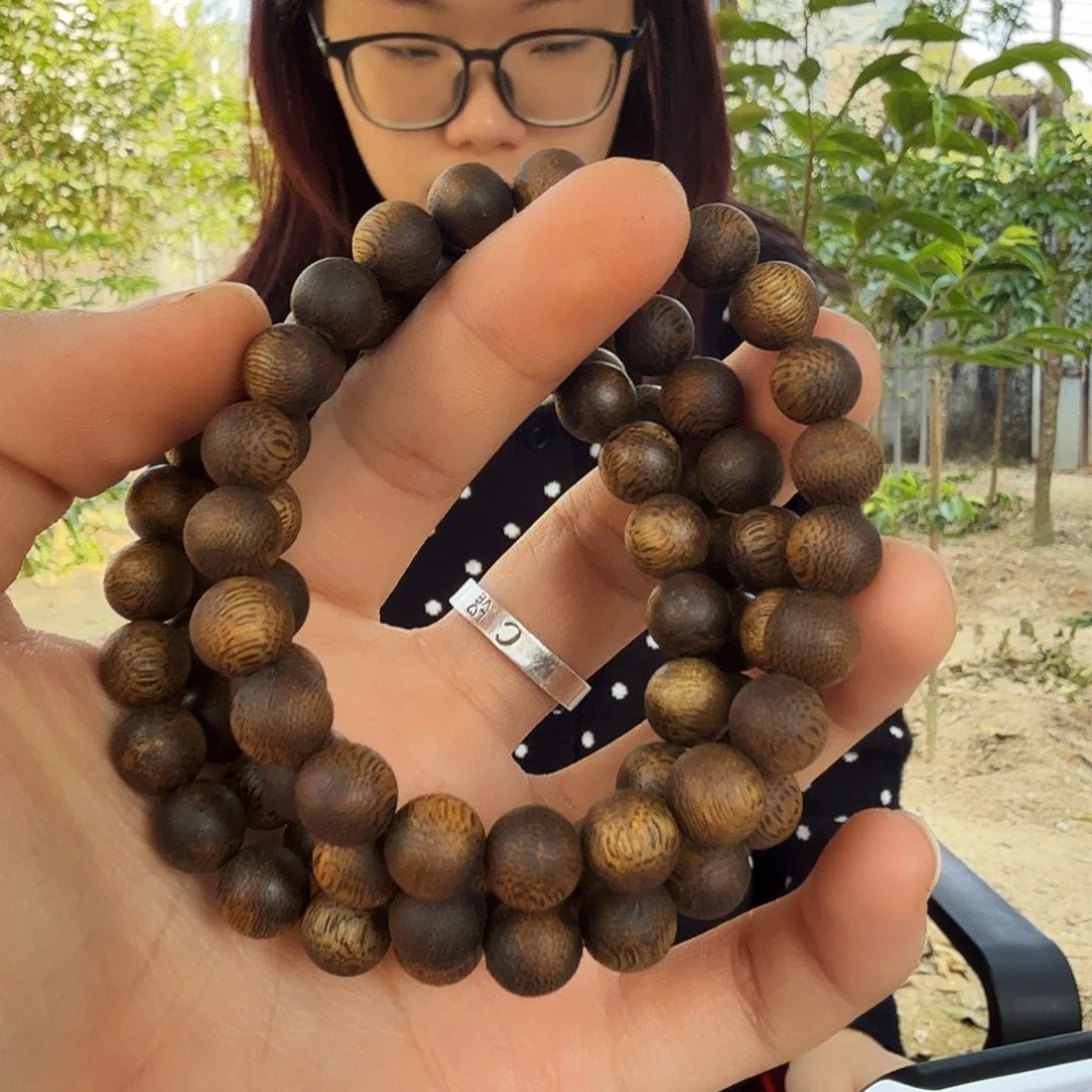 沉香碎屑沉香奇楠沉香卡九单圈6克