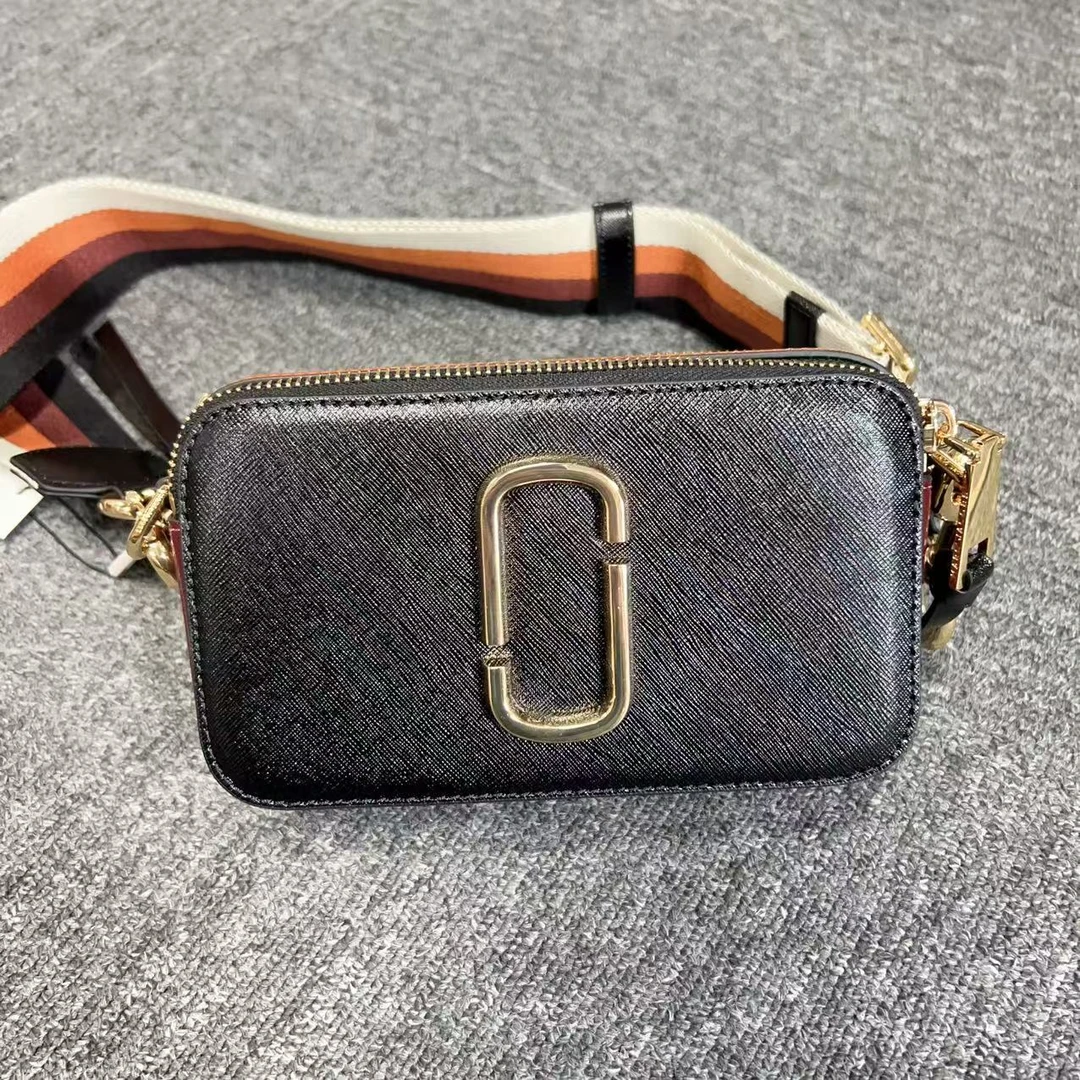 99新 Marc Jacobs/莫杰 莫杰黑色百搭相机包