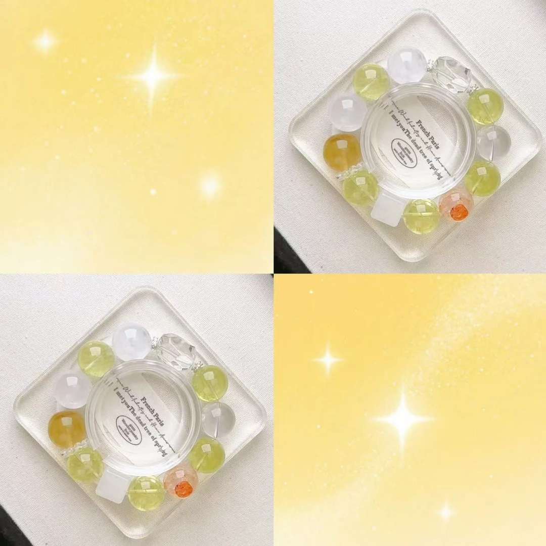 【香芒碎碎冰】DIY高奢气质设计手串少女精致ins多样性发一