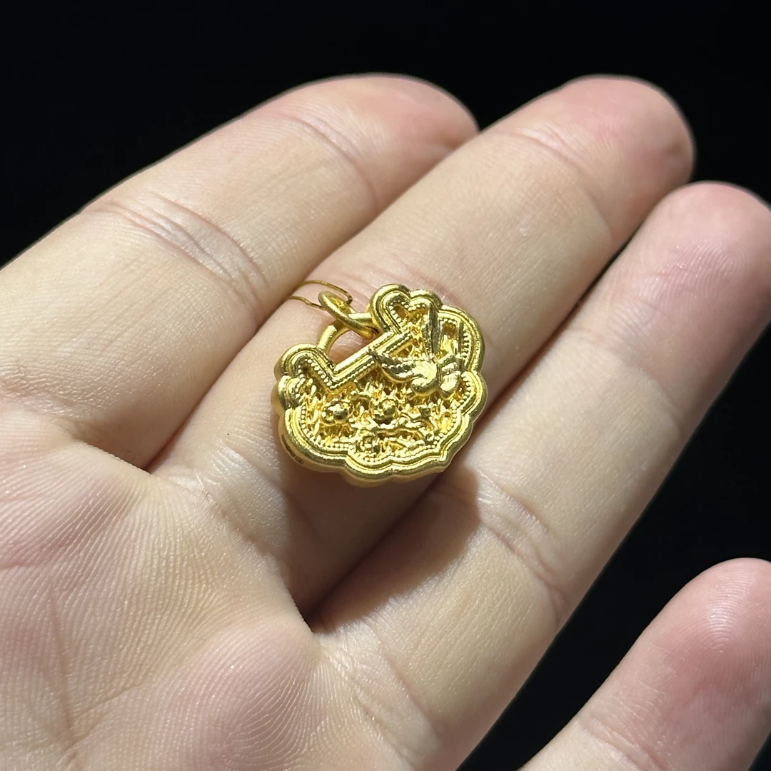 足金999 卡20 喜上眉梢滴流 2.201