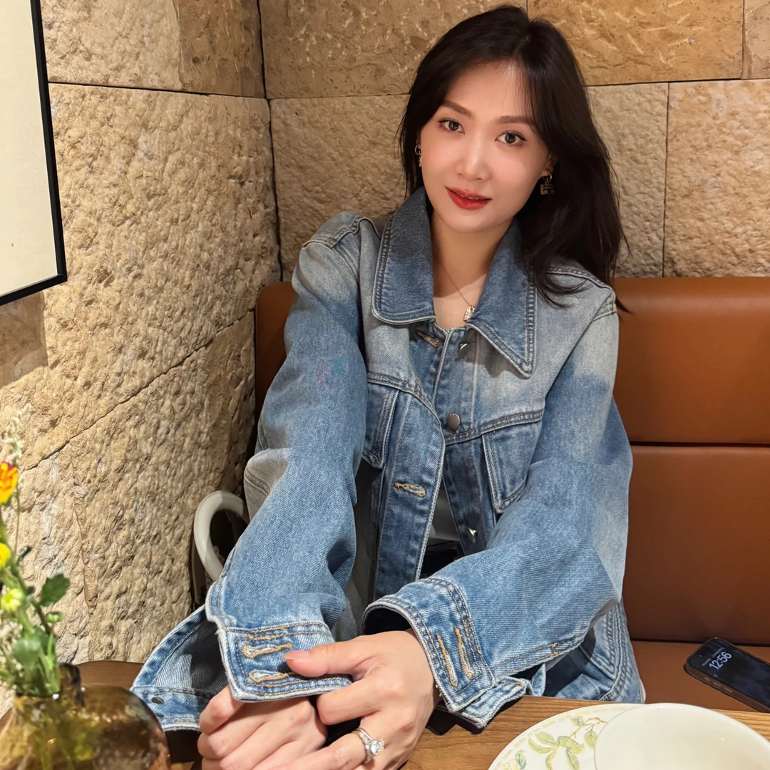 早秋新款休闲牛仔外套