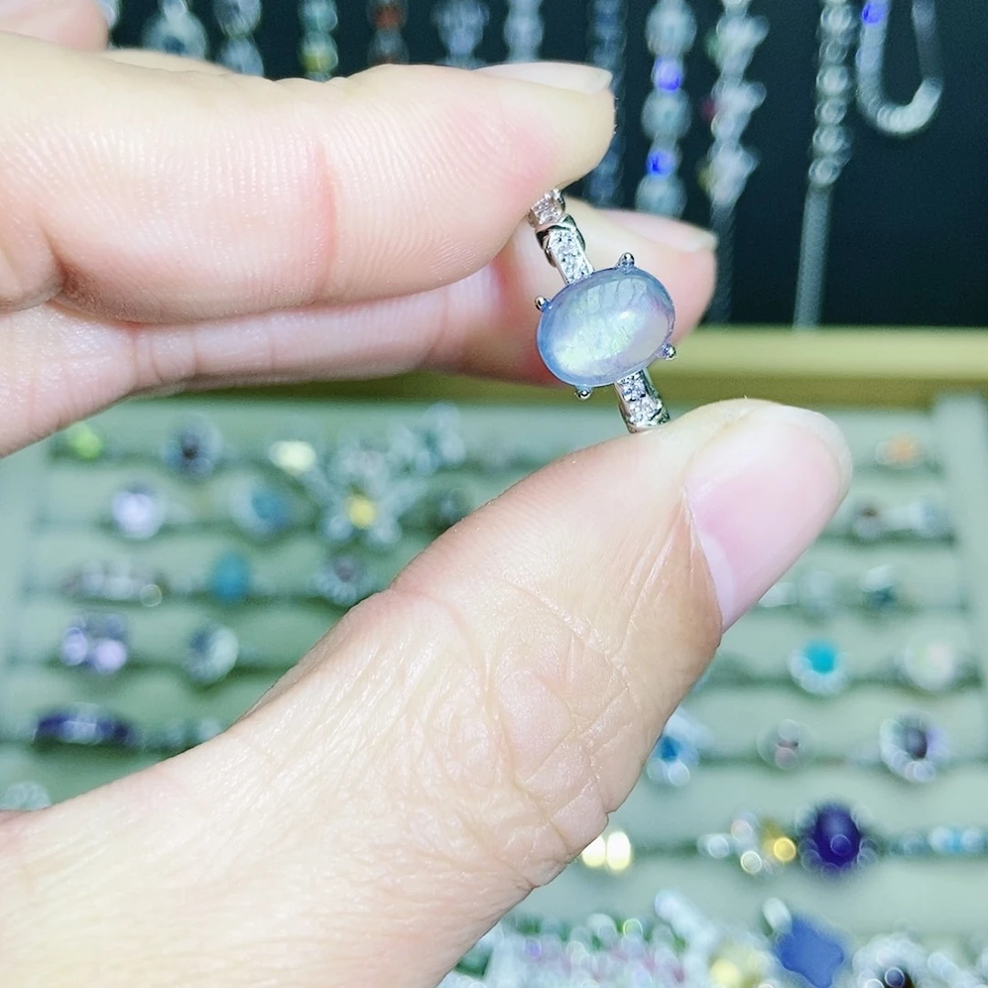 【闪购商品】未镶嵌戒圈海蓝宝石