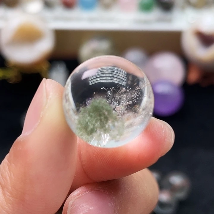 水晶天然水晶未镶嵌月***恼