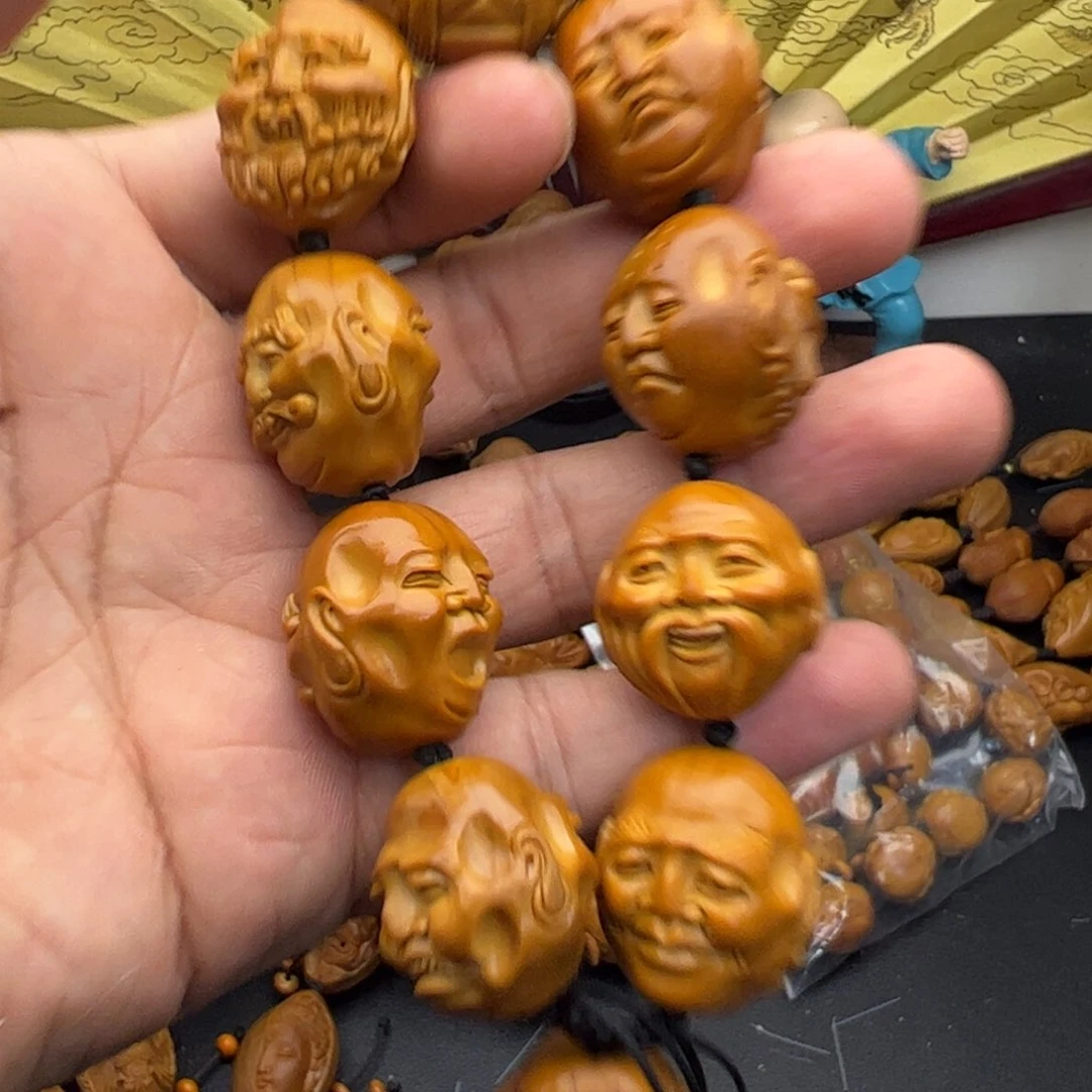 橄榄核手串/手链返油须派十八罗汉