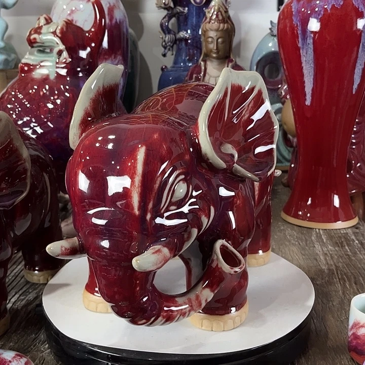 老***头瓷片神垕镇钧瓷艺术