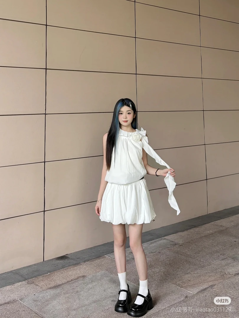 美丽衣橱两件套裙D1528236B