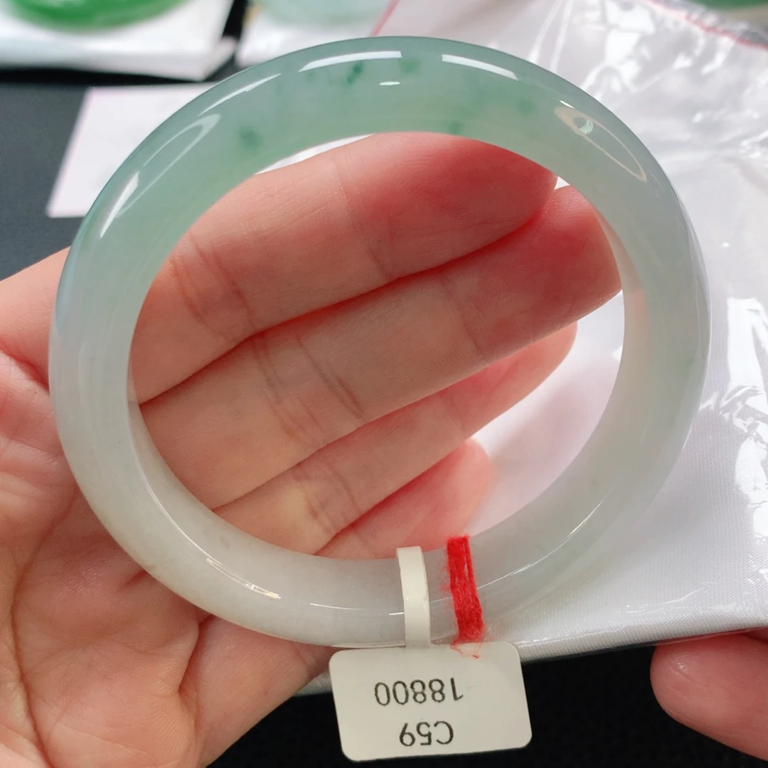 未镶嵌手镯翡翠59正