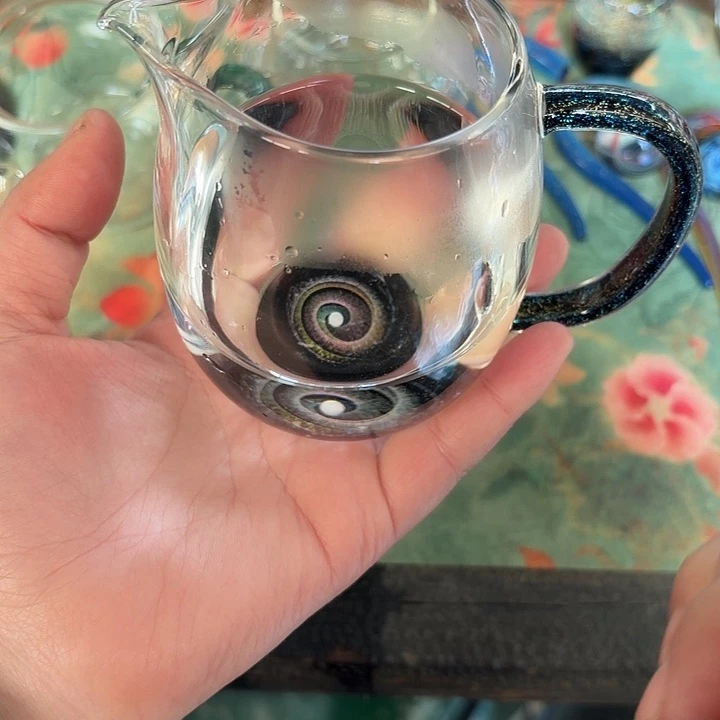 玻璃手工艺品玻璃茶器诚然星云