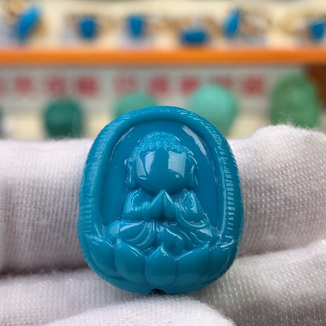 未镶嵌绿松石珠宝半成品