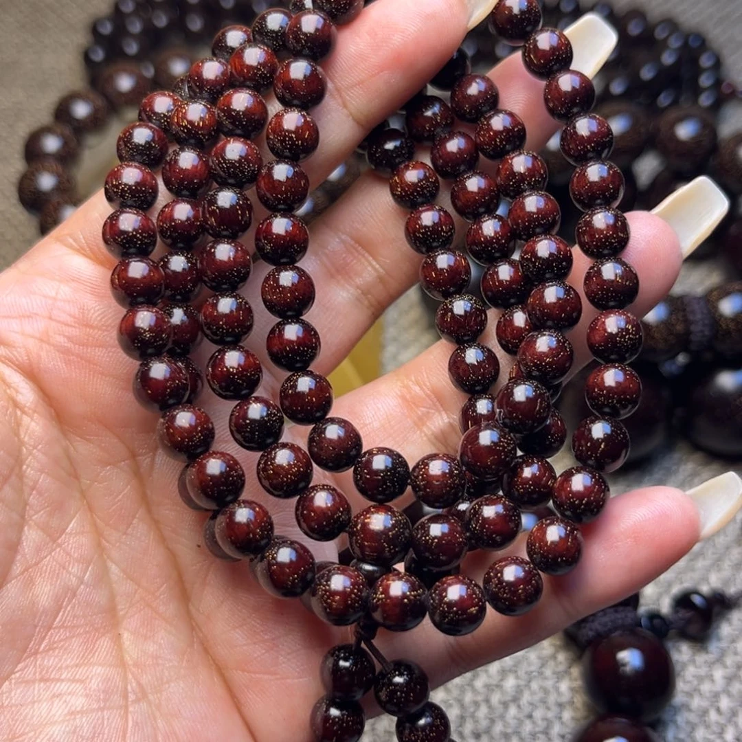 檀香紫檀（小叶紫檀）0.7 108颗满天星