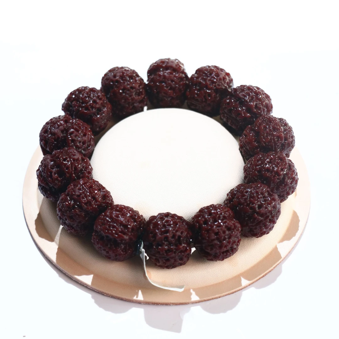 《五星爆肉蜂王》高端毕业尼泊尔大金刚菩提内敛五星头爆肉大金