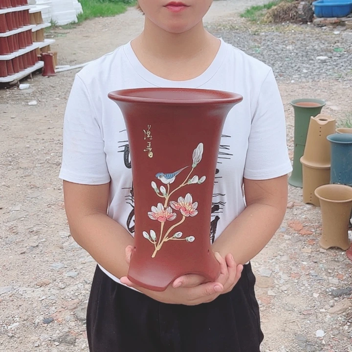 花盆紫砂宜兴紫砂精品花盆