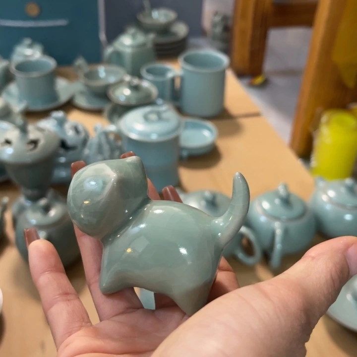 瓷片招财猫一一一一一