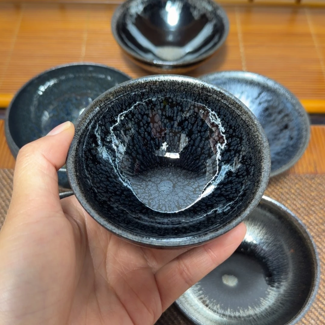 茶盏建盏手工制作主人杯茶杯