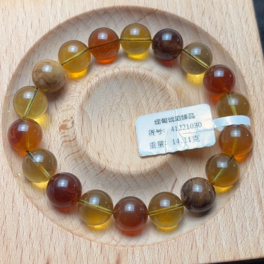 琥珀未镶嵌珠宝奇石11+mm多宝