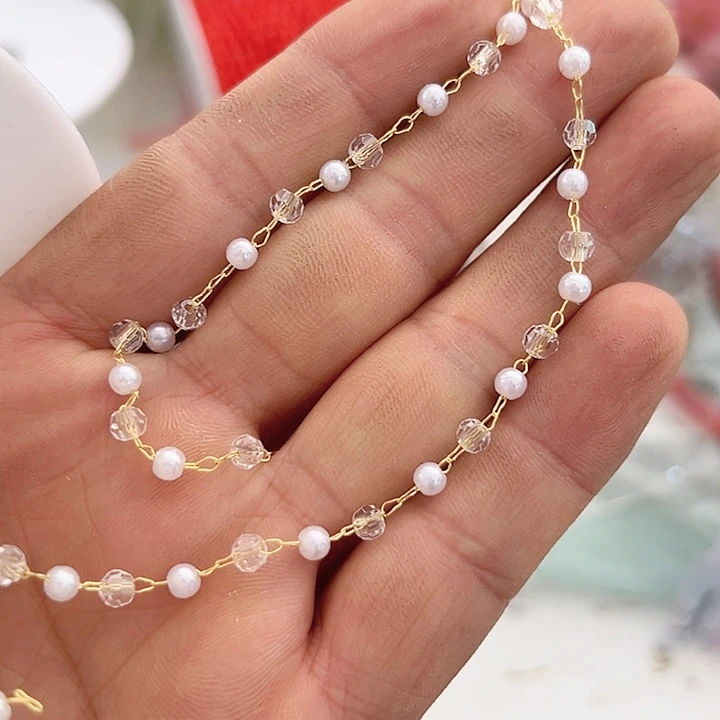 晶晶珠链材料10米