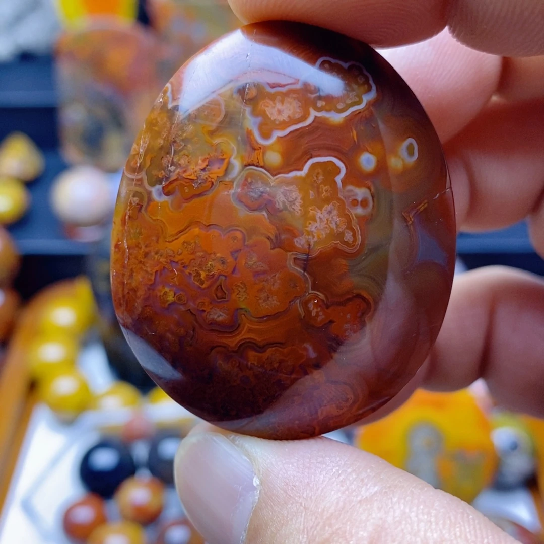 玛瑙/玉髓未镶嵌摆件