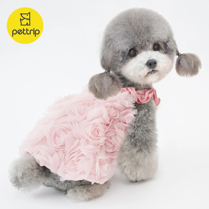 贝途新款宠物礼物裙公主裙小狗裙子马尔济斯约克夏博美裙子狗衣服