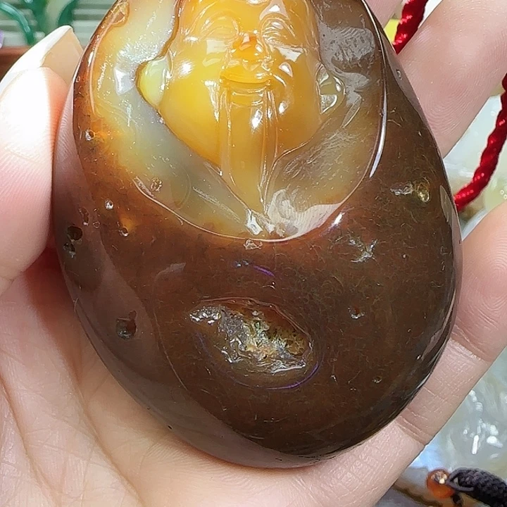 玛瑙/玉髓合金把件