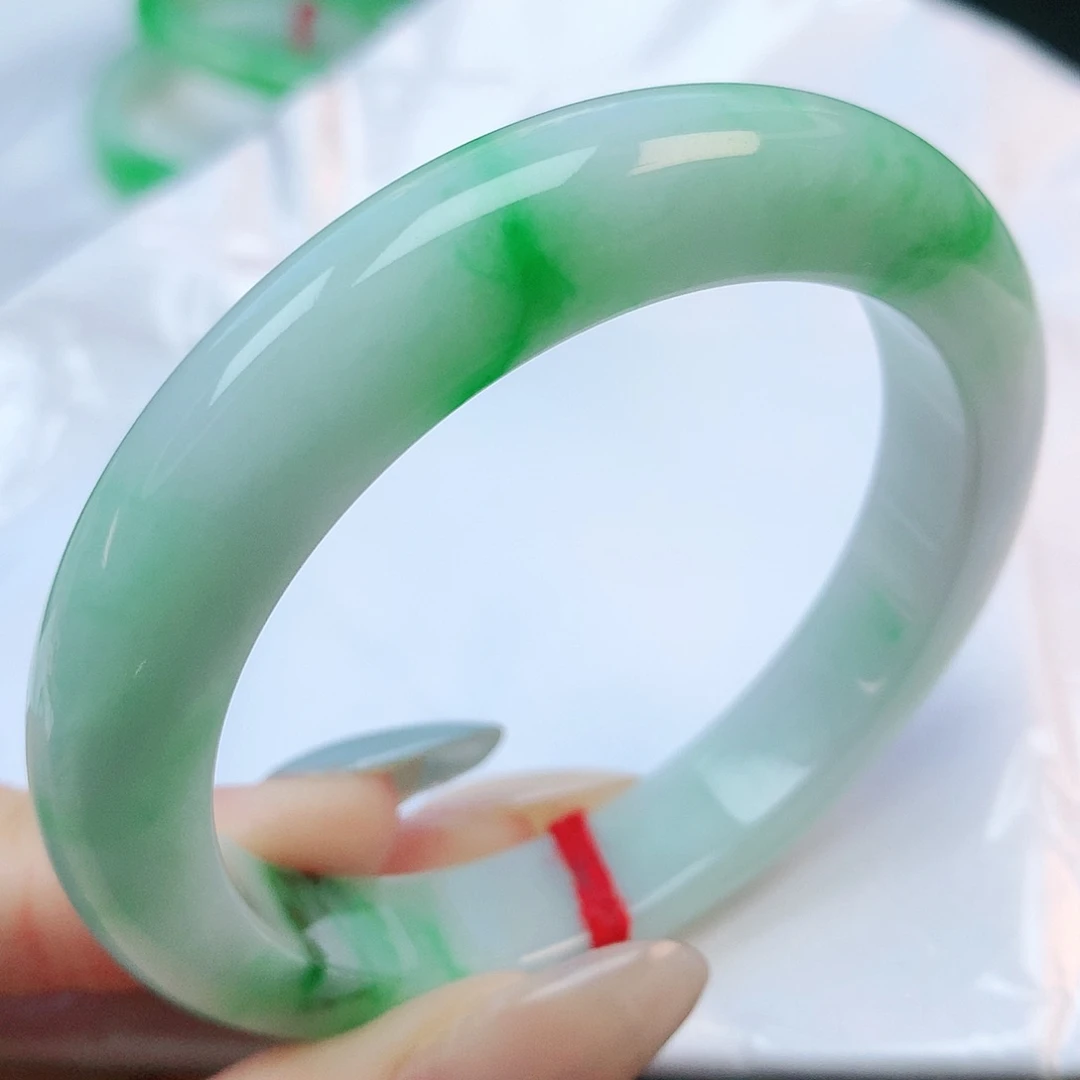 未镶嵌手镯翡翠54圈口881346