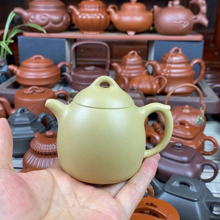 紫砂茶壶秦权160Cc原矿本山段特价