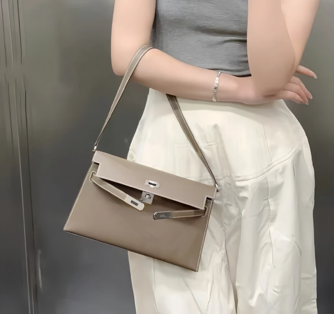 【Tian Yi渠道货】-2025新款轻奢单肩手提斜跨包  5291 大象灰