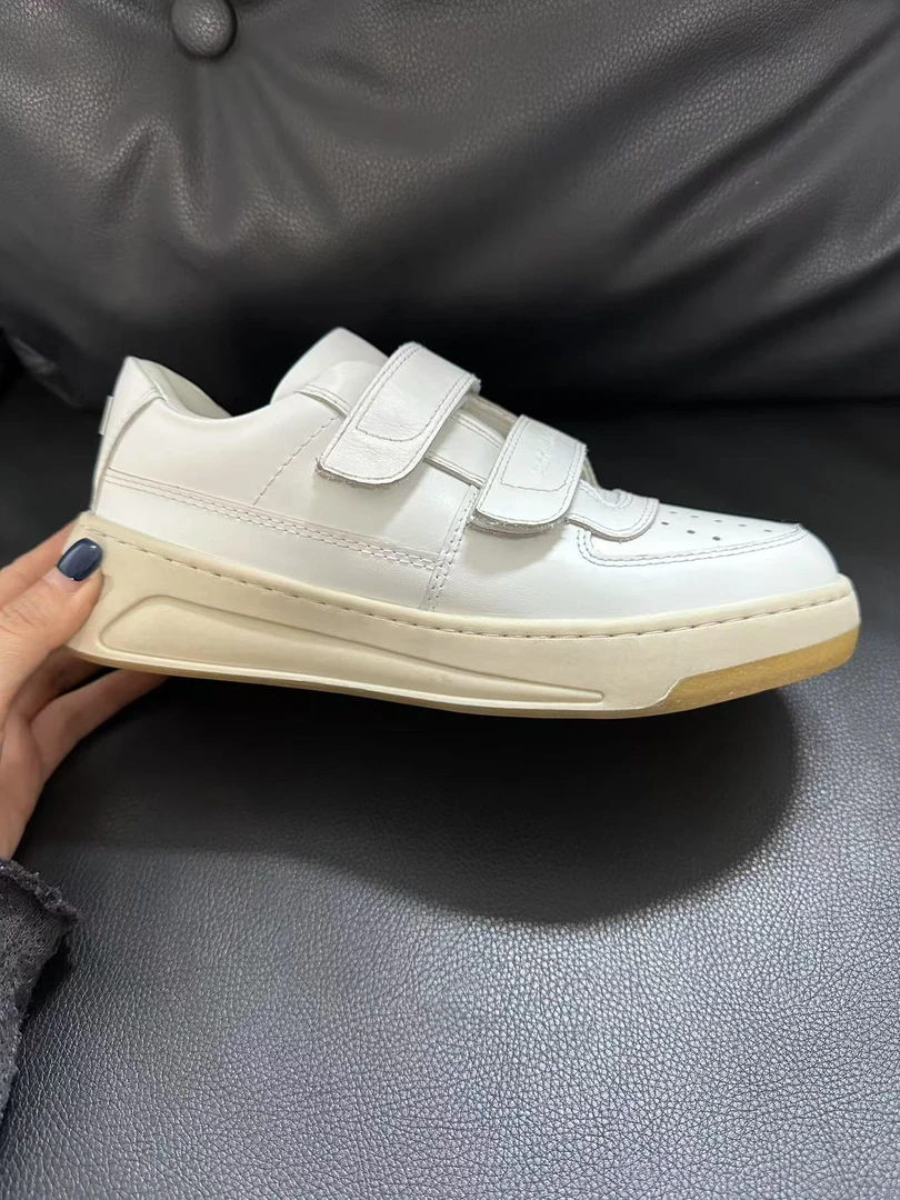 早春魔术贴小白鞋女必入款