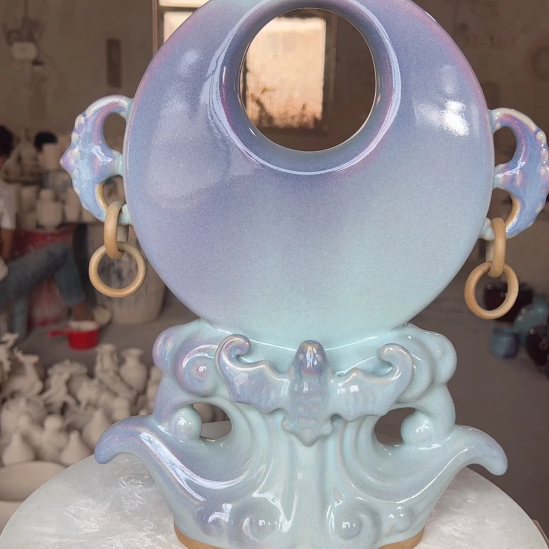 摆件郑家钧窑摆件