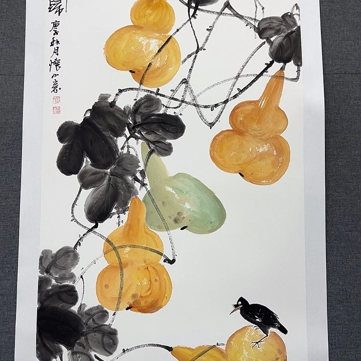 国画书画作品多次