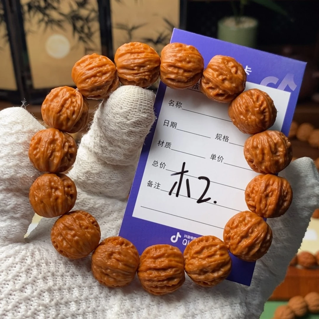 文玩核桃手串17老款京八棱