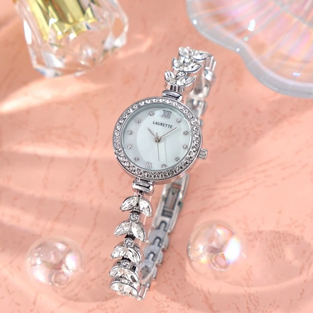 美人鱼镶钻女士手表防水轻奢小众高颜值设计时尚商务休闲原装正品