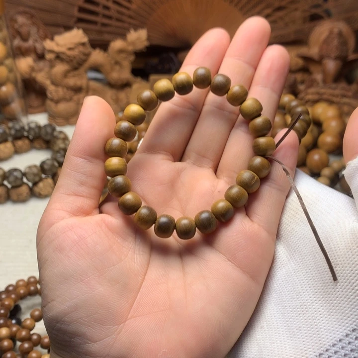 ****ช檀香木手串/手链老山檀香89老型瑕疵