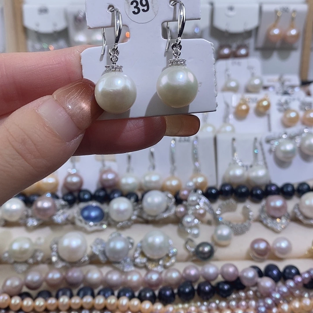 耳饰未镶嵌淡水珍珠w12